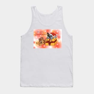 Cattle Dog Christmas Tank Top